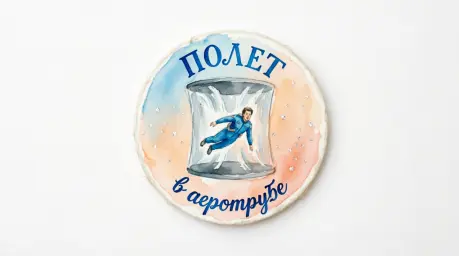 Полет в аэротрубе