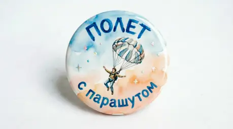Полет с парашютом