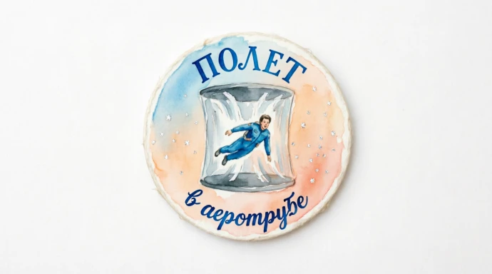 Полет в аэротрубе